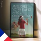 Golf & Chiropractic. Sports poster from educare.design