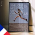 Running & Chiropractic. Sports poster from educare.design