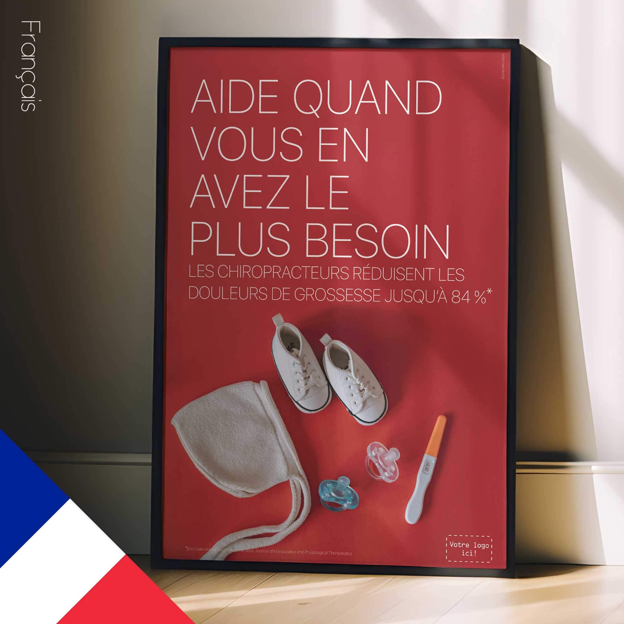 Chiropractic poster from educare.design