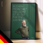 Bad back? Chiropractic poster from www.educare.design