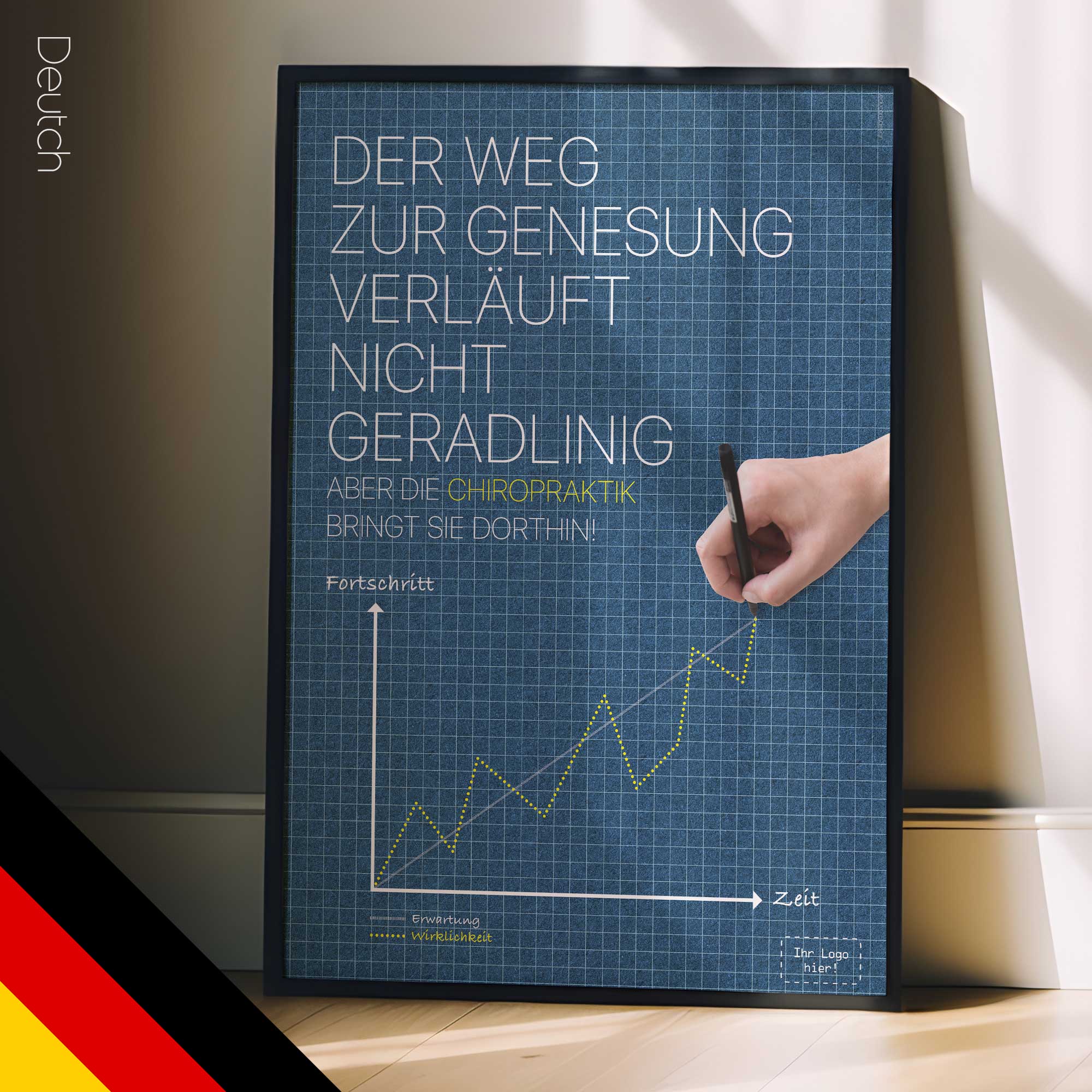 Chiropractic Road to Recovery. Chiropractic poster from www.educare.design