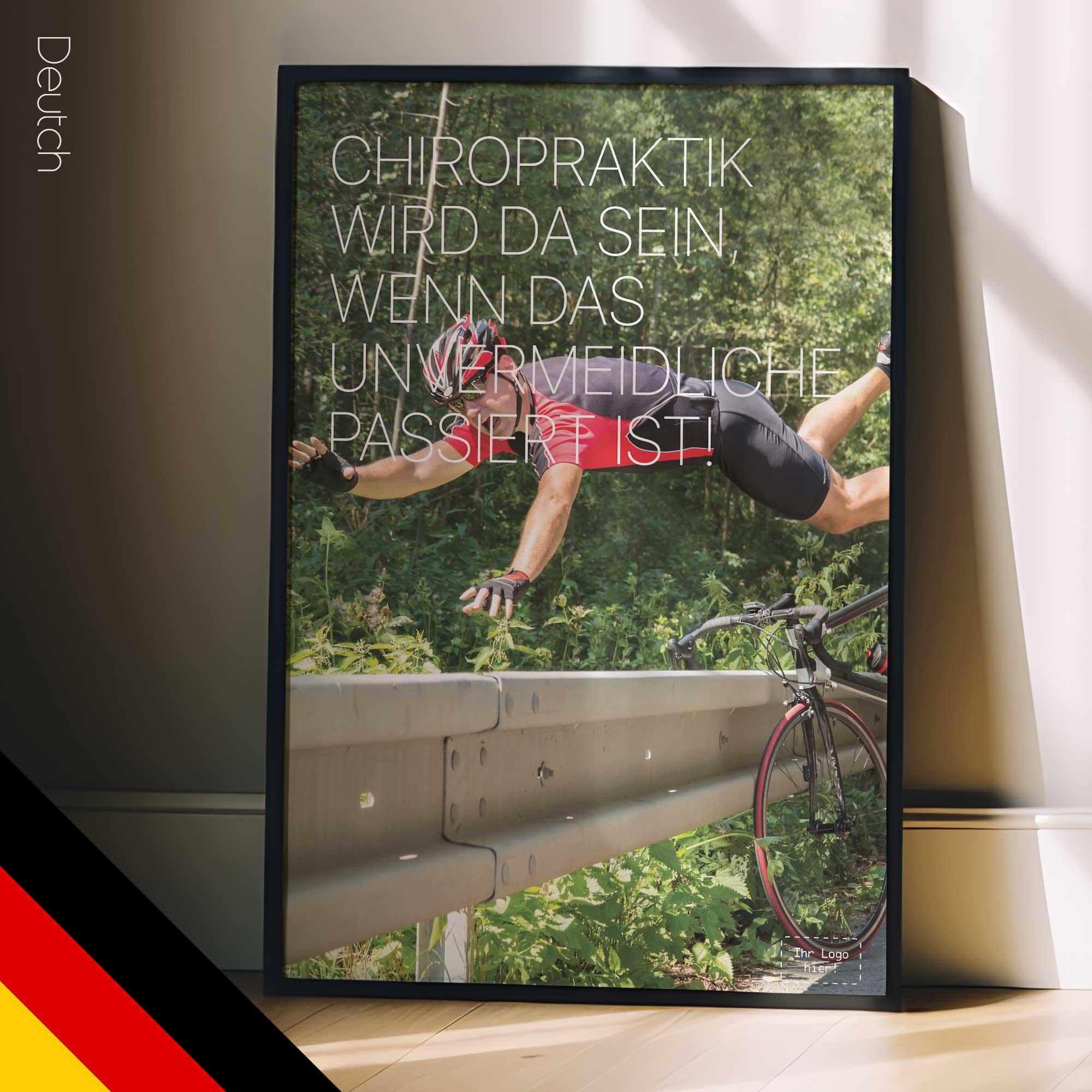 Inevitable. Chiropractic poster from www.educare.design