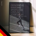 Running and Osteopathy – educare.design Running & Osteopathy. Osteopathic poster from educare.design