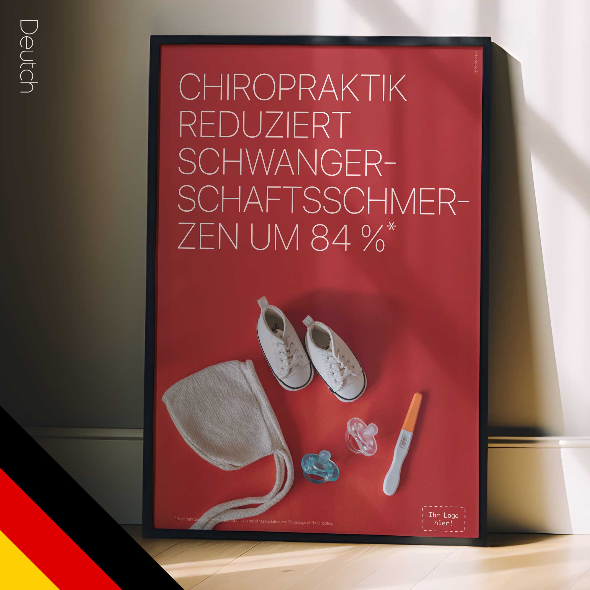 Chiropractic poster from educare.design