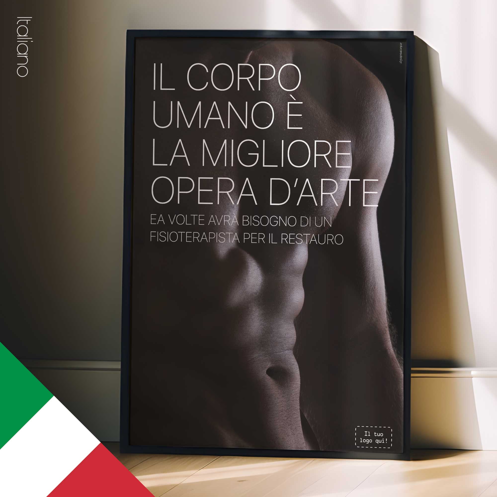 Gli uomini sono arte! Design sanitario educativo da www.educare.design