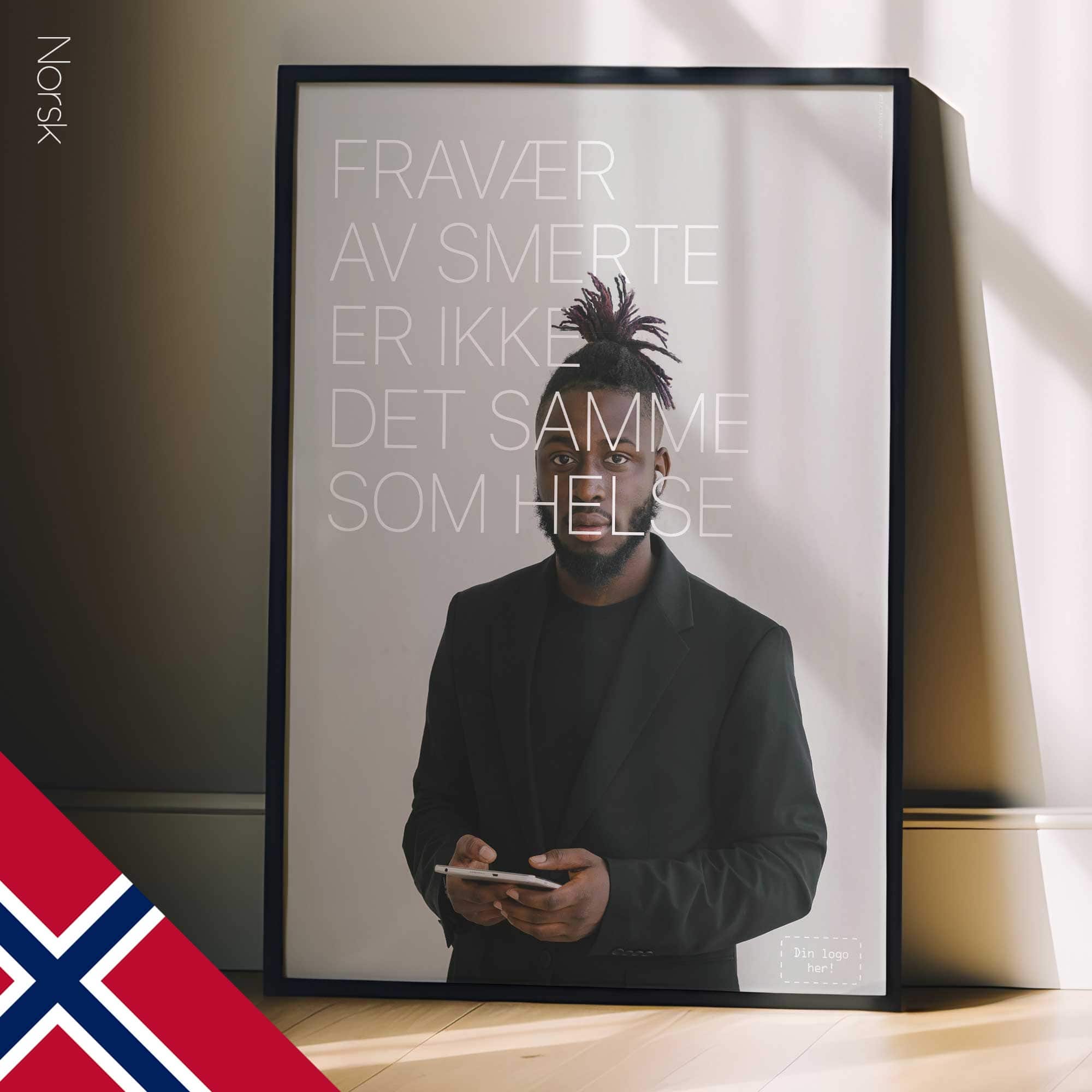 Absence de douleur. Poster de www.educare.design