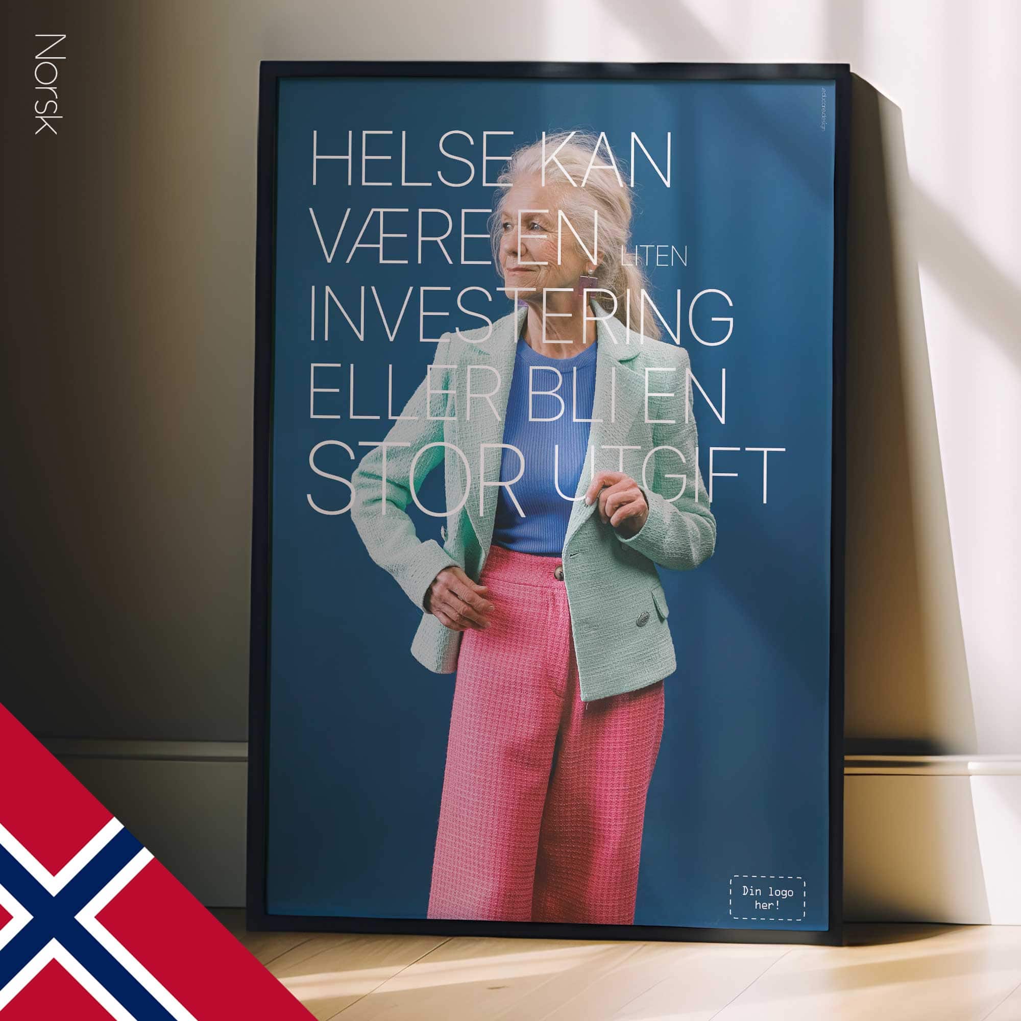 Invest in health. Poster from www.educare.design