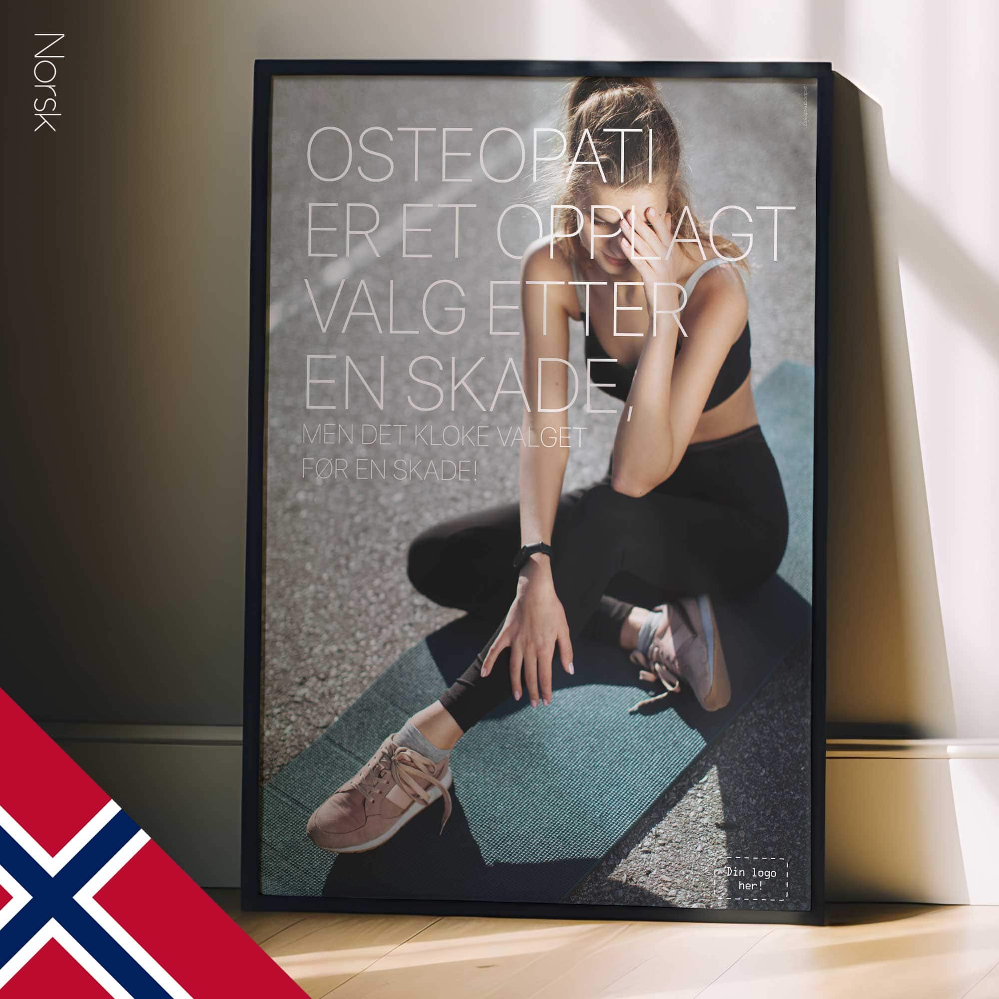 Ovvio e saggio. Poster osteopatico da www.educare.design