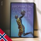 Basketball & Chiropractic. Sports poster from educare.design