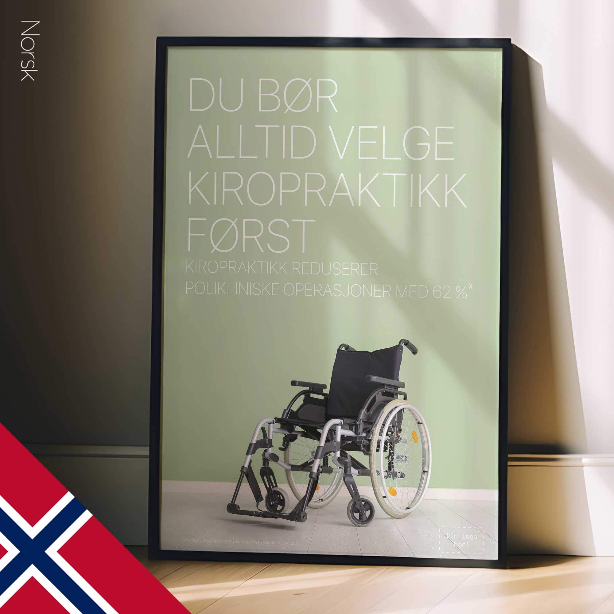 Chiropraktik-Poster von educare.design