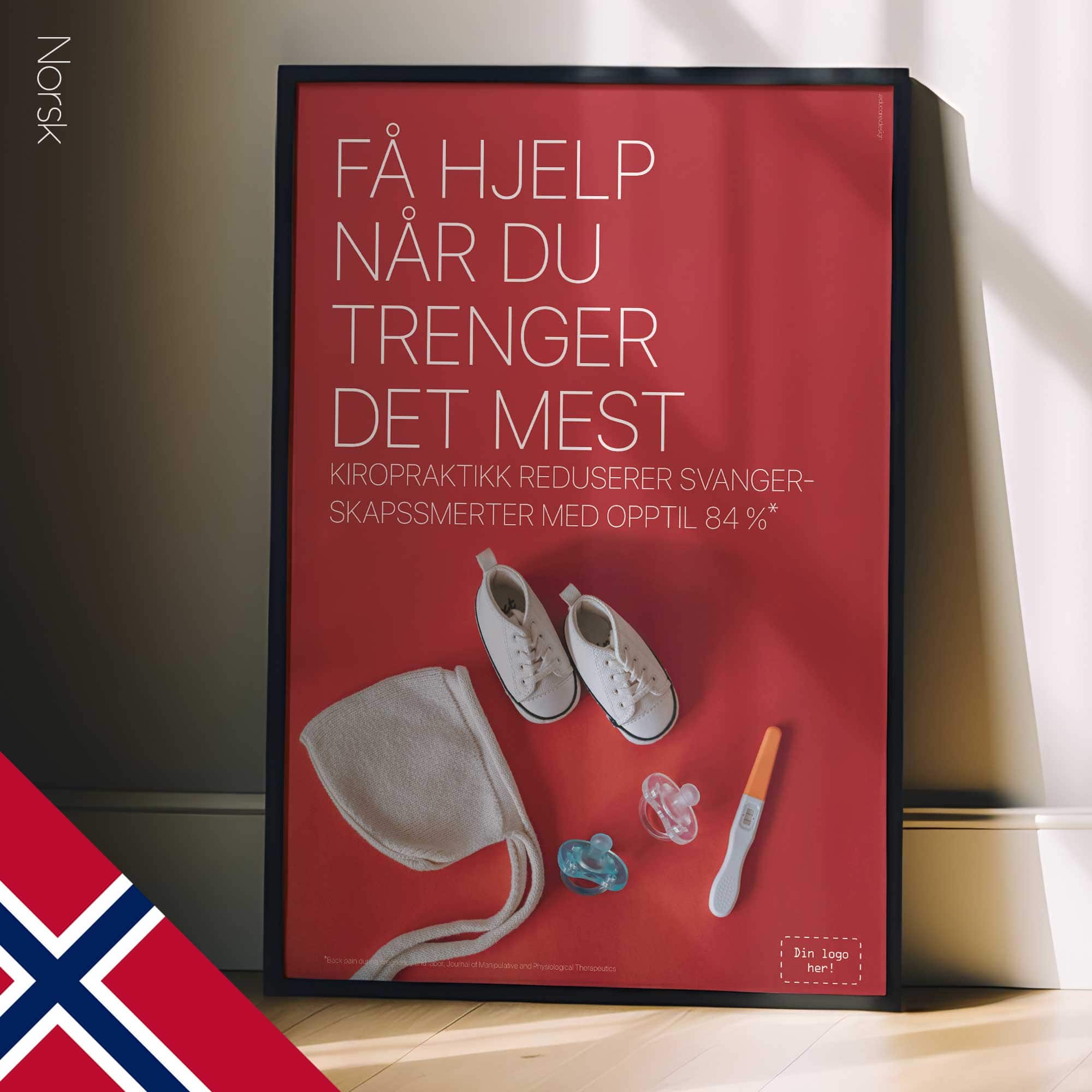 Chiropractic poster from educare.design