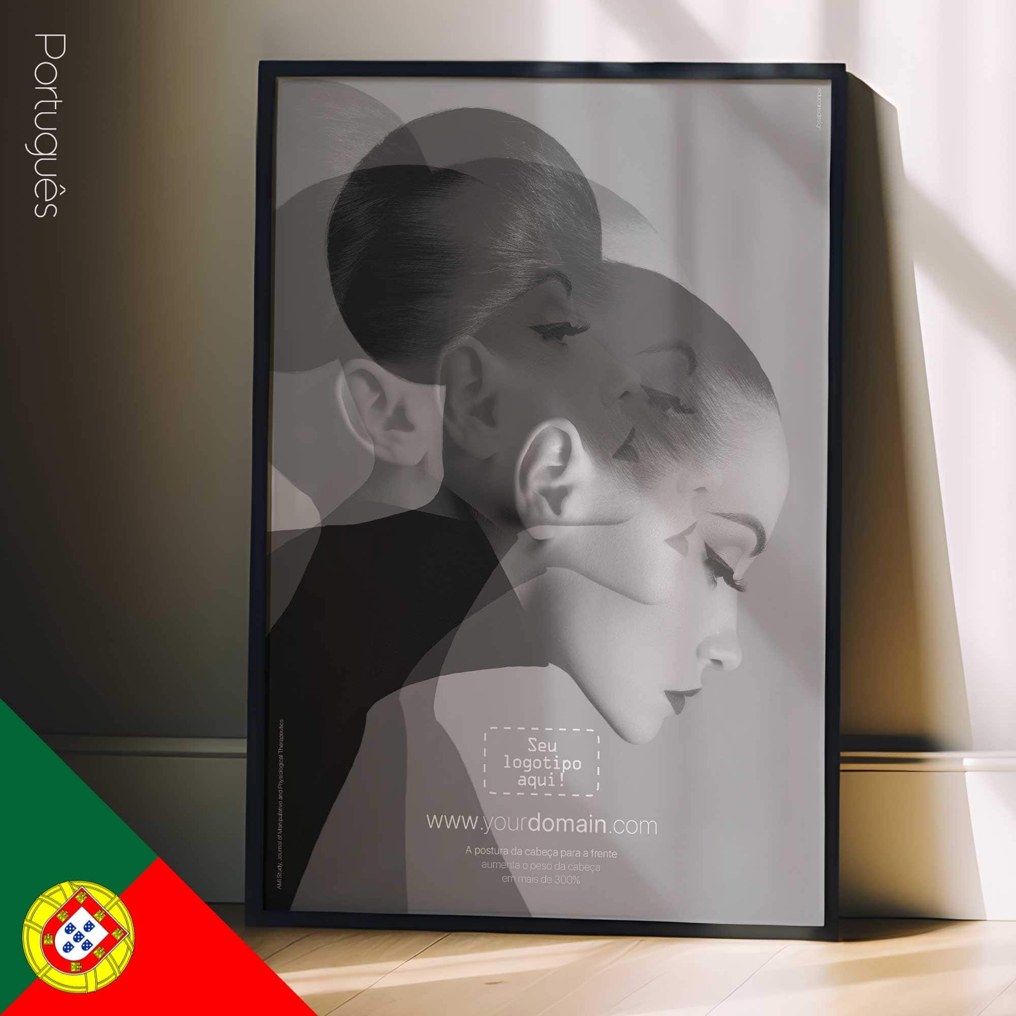 Postura della testa in avanti e statistiche. Opere d'arte da educare.design