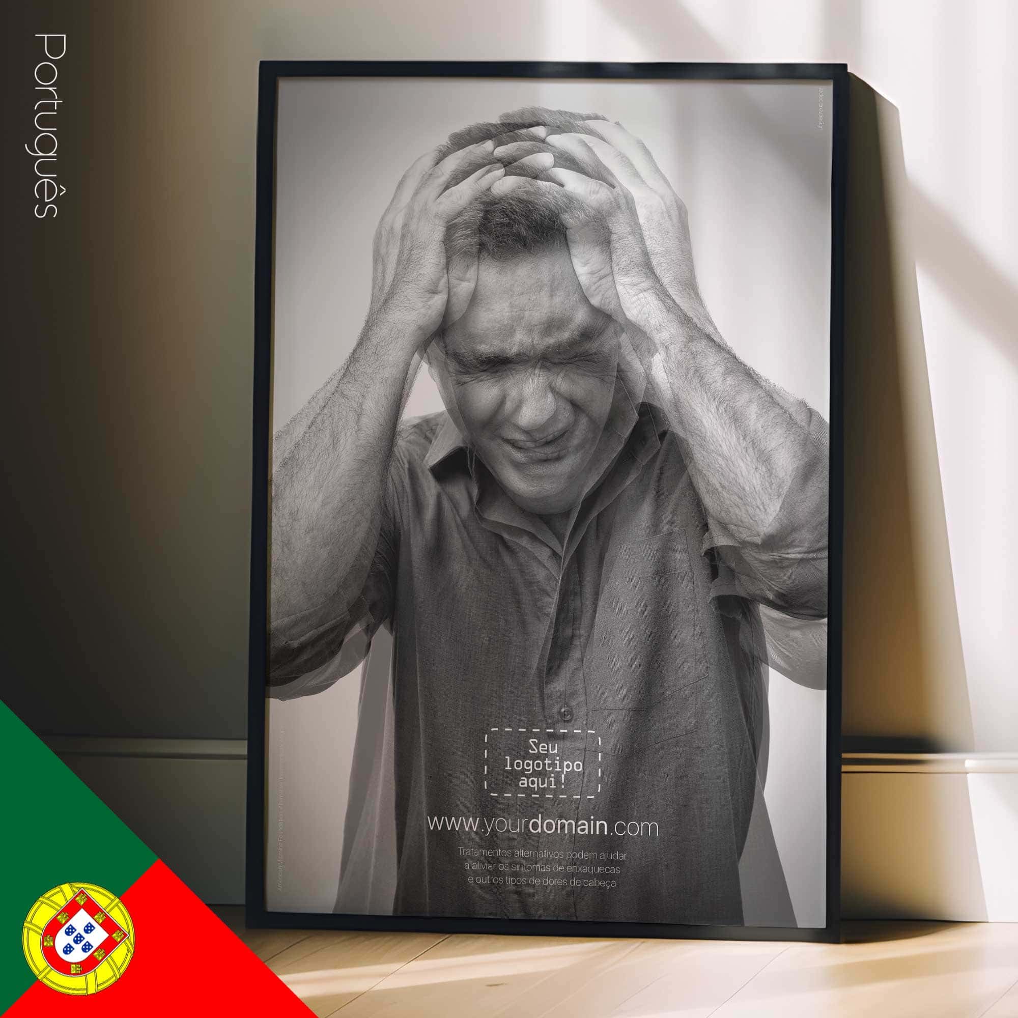 Migraine and Alternative Treatments. Artwork from educare.design