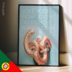 Right Choice with Osteopathy. Healthcare poster from educare.design