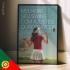 Golf & Chiropractic. Sports poster from educare.design