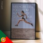 Running & Chiropractic. Sports poster from educare.design