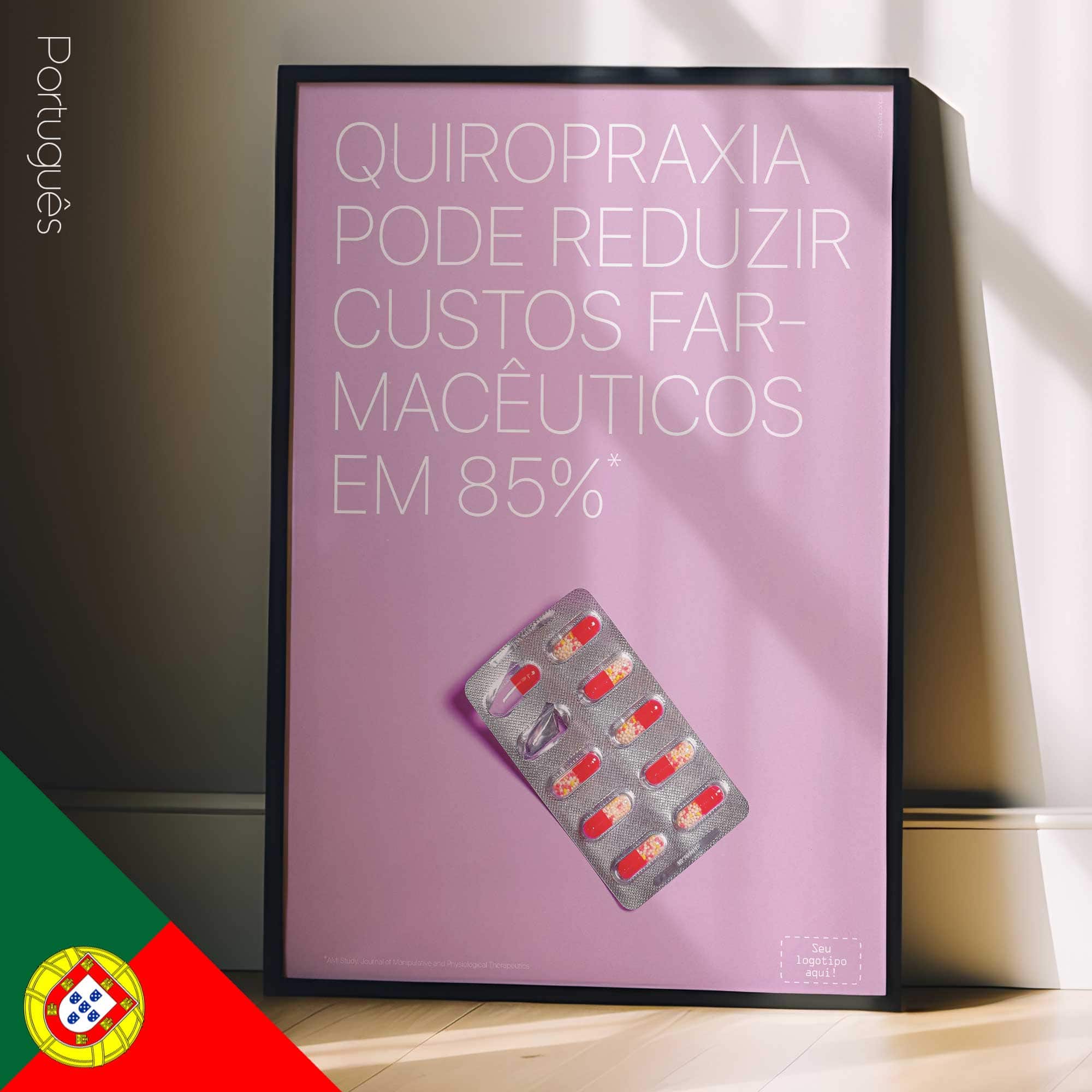 Chiropractic poster from educare.design