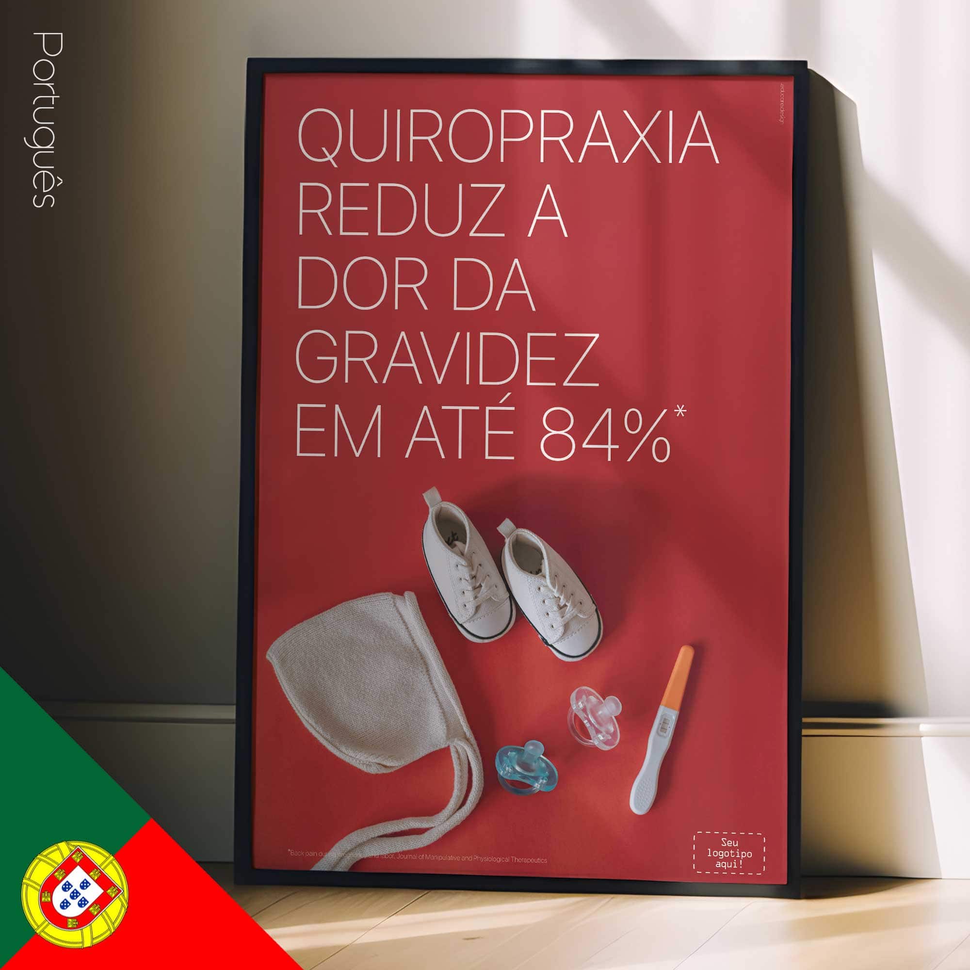 Chiropractic poster from educare.design