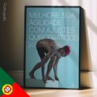 Nuoto e chiropratica. Poster sportivo da educare.design