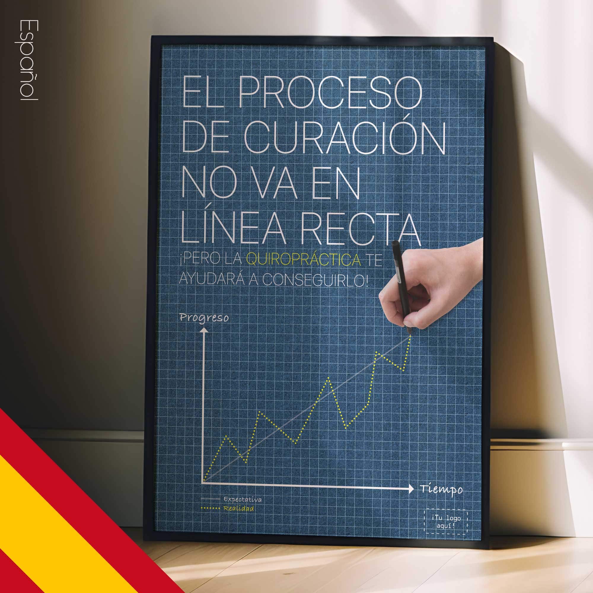 Chiropractic Road to Recovery. Chiropractic poster from www.educare.design