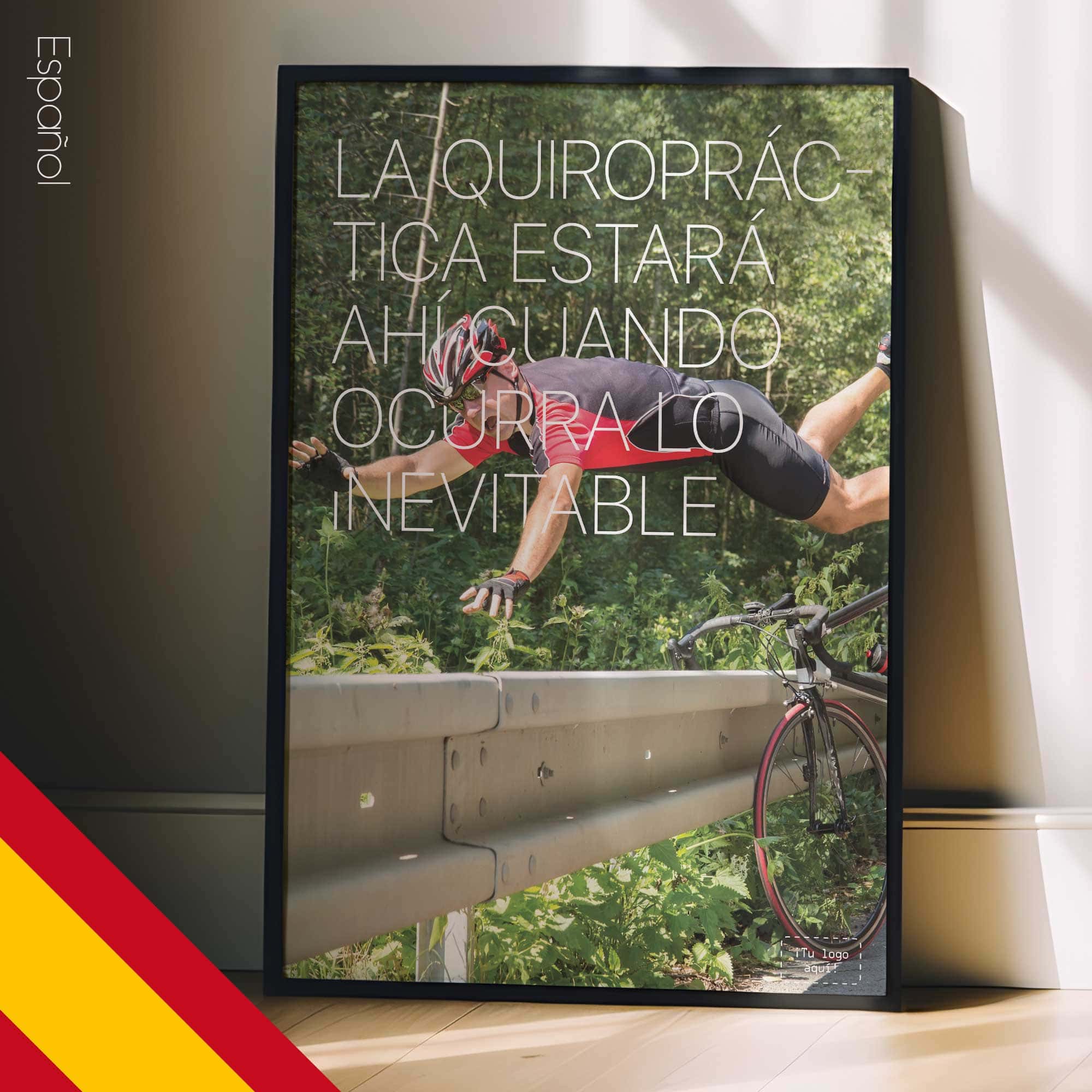 Inevitable. Chiropractic poster from www.educare.design