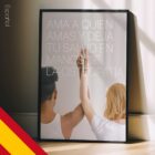 Love and Osteopathy. Healthcare poster from educare.design