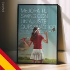 Golf & Chiropractic. Sports poster from educare.design