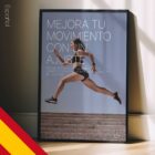 Running & Chiropractic. Sports poster from educare.design