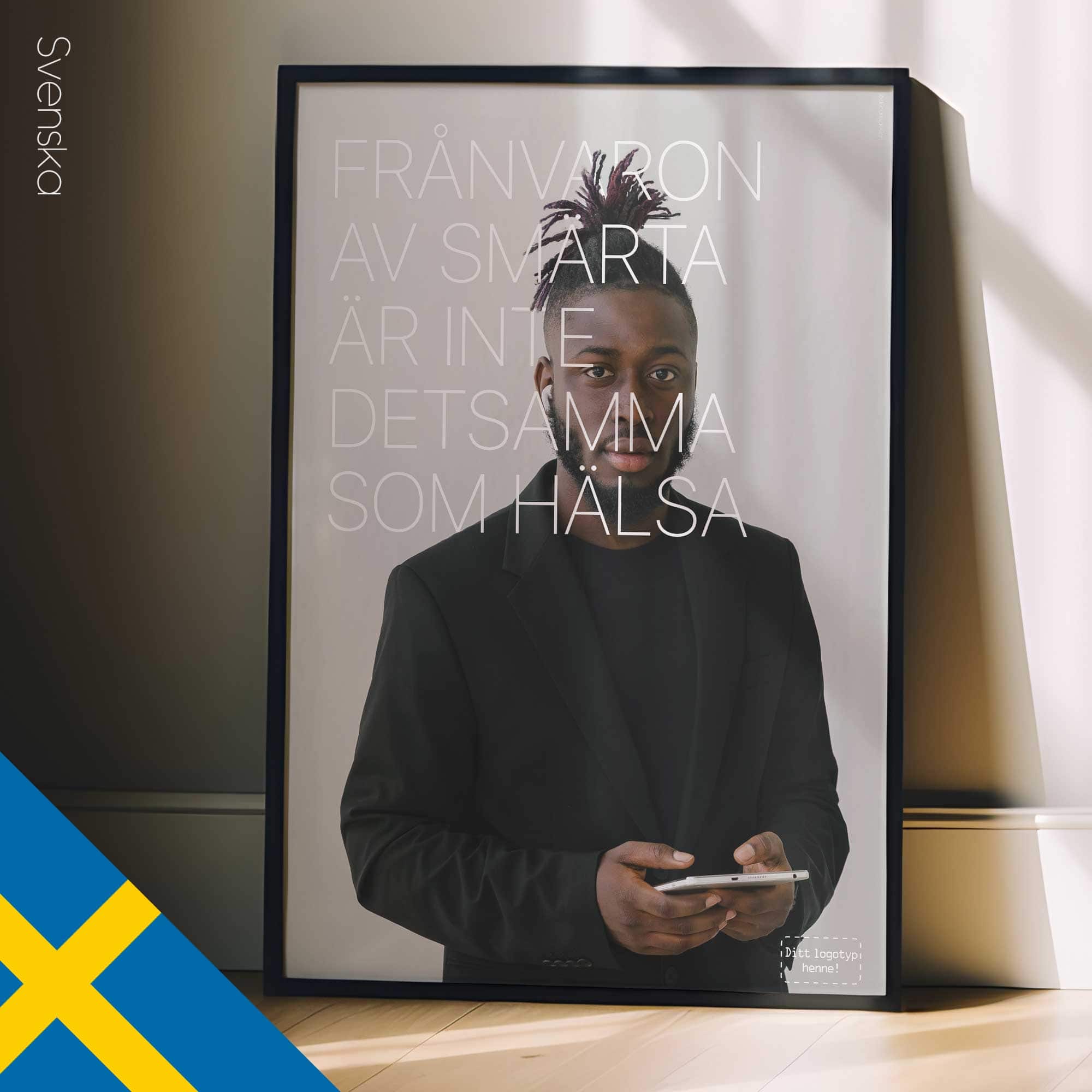 Absence de douleur. Poster de www.educare.design