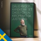 Bad back? Chiropractic poster from www.educare.design