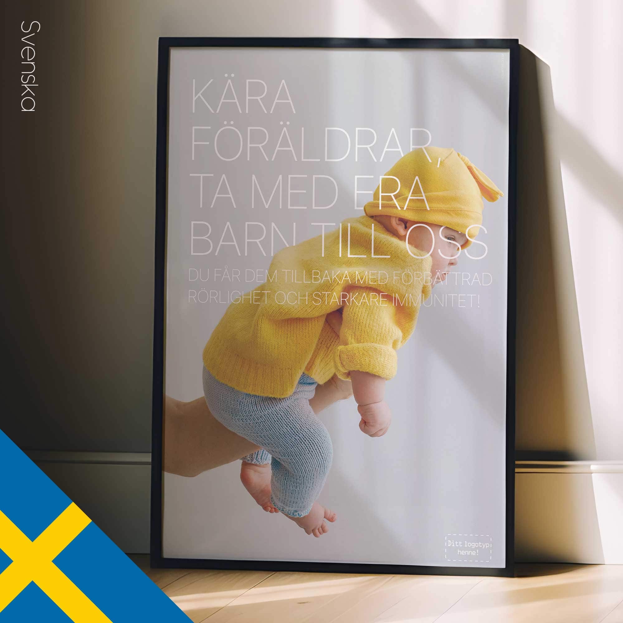 Bring us Babies. Preventive care poster from www.educare.design