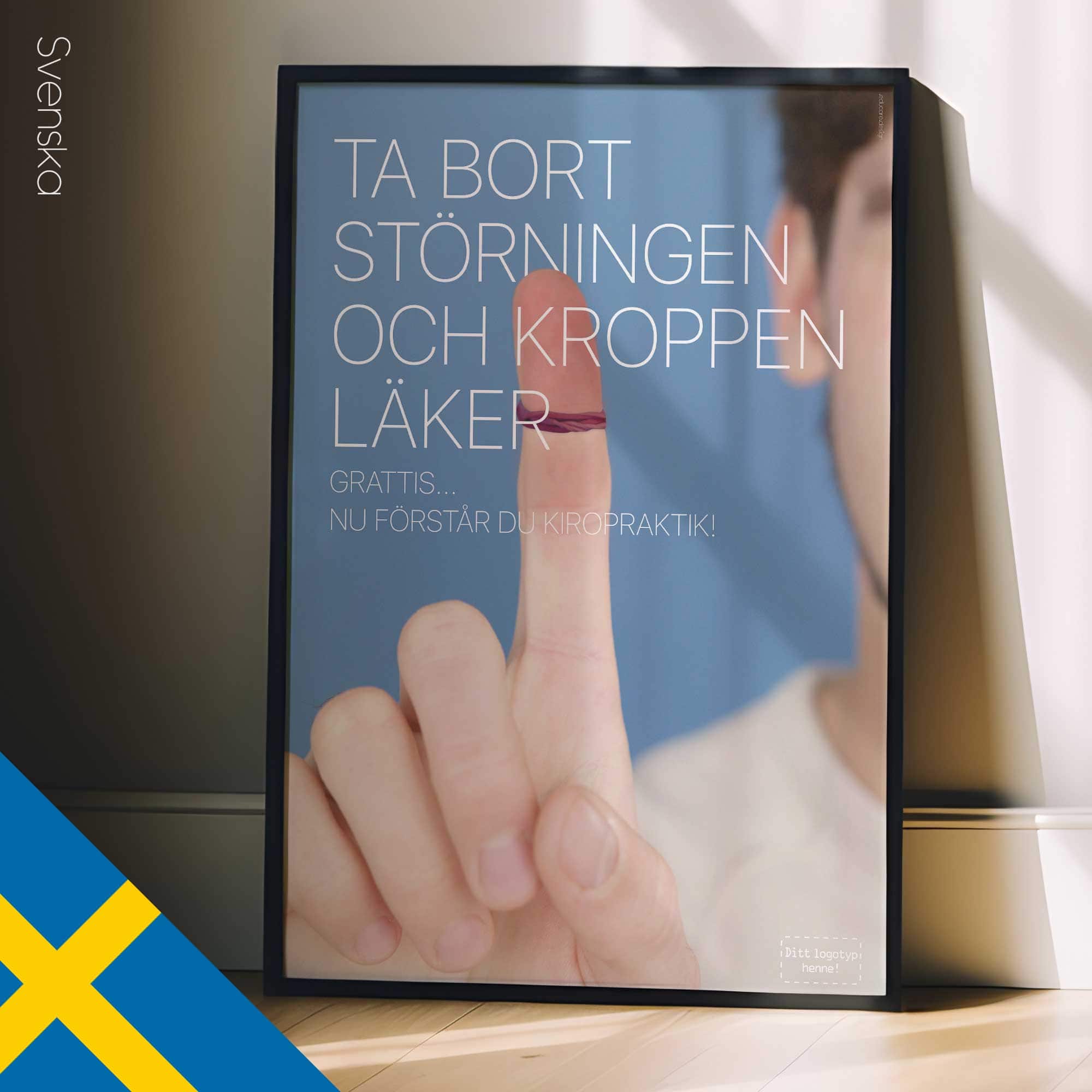 Cause and Effect. Chiropractic poster from www.educare.design