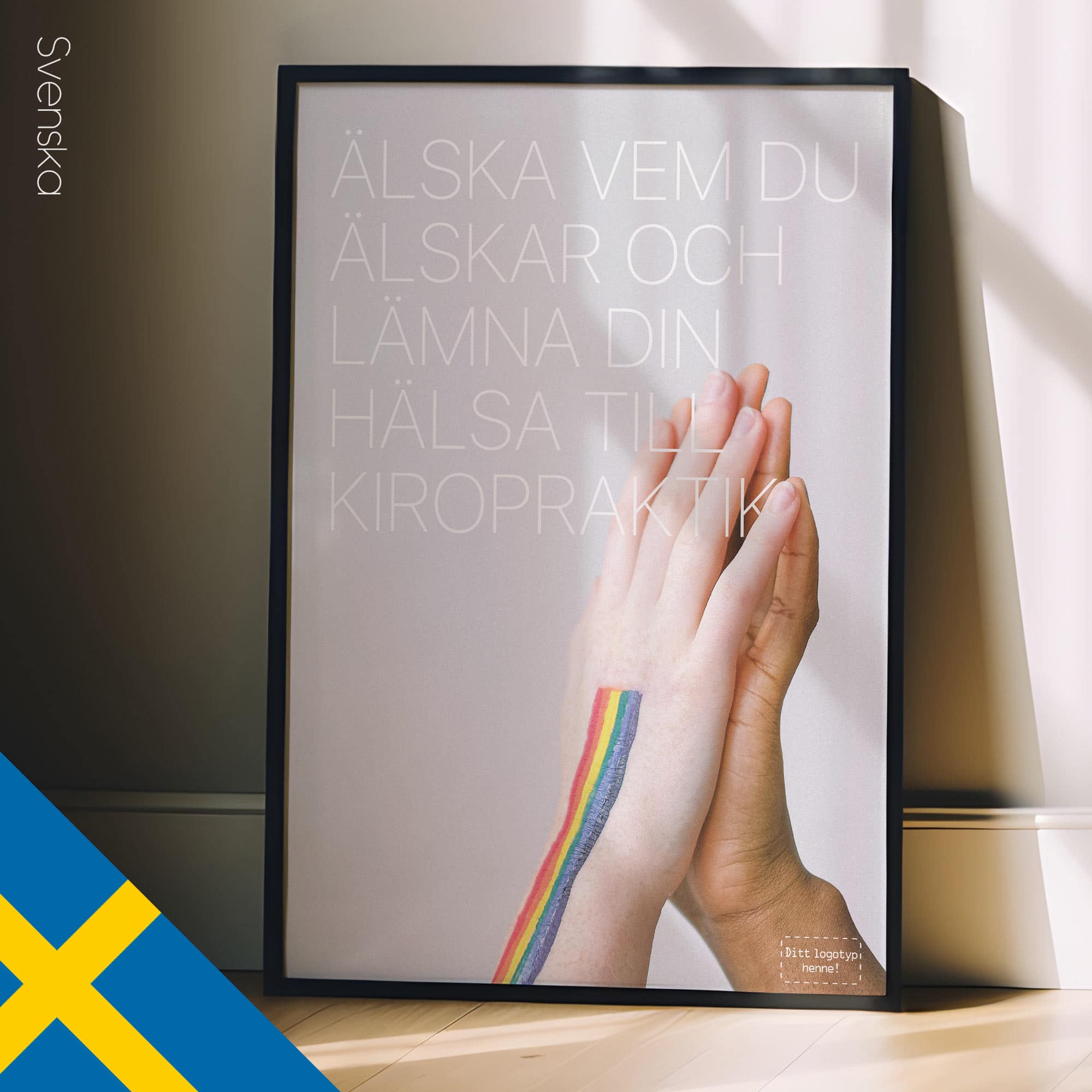 Love & Chiropractic. Poster from www.educare.design