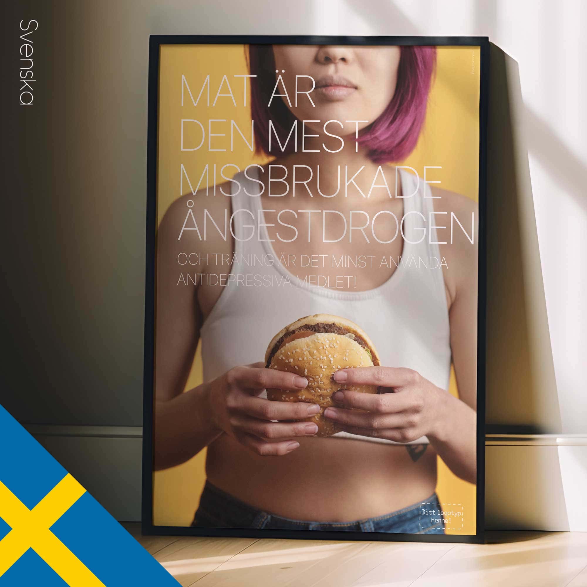 Food vs. Exercise. Healthcare artwork from www.educare.design