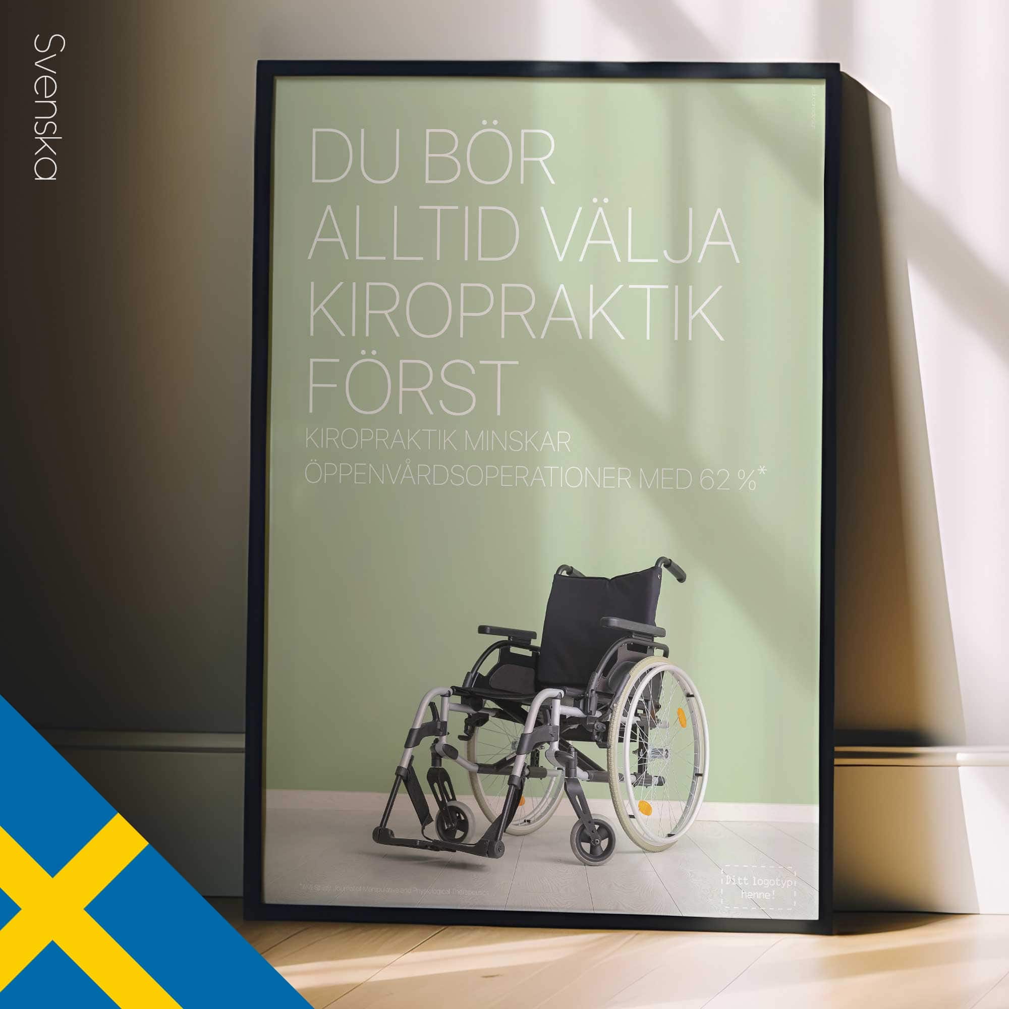 Chiropraktik-Poster von educare.design