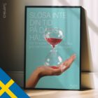 Time is precious. Chiropractic poster from educare.design