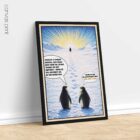 Nihilist Penguin anatomy chart for clinics