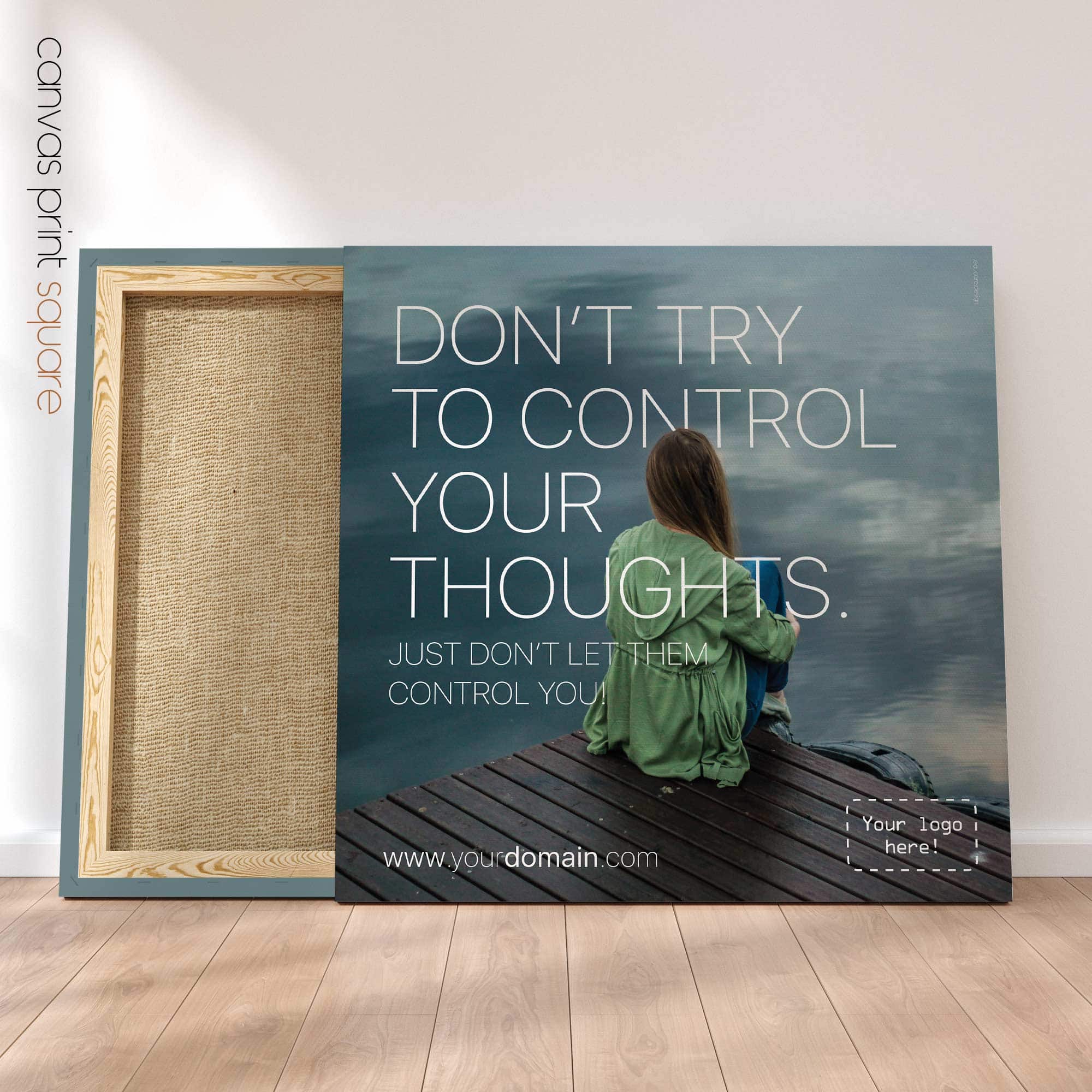 Don’t try to control your thoughts. Just don’t let them control you!