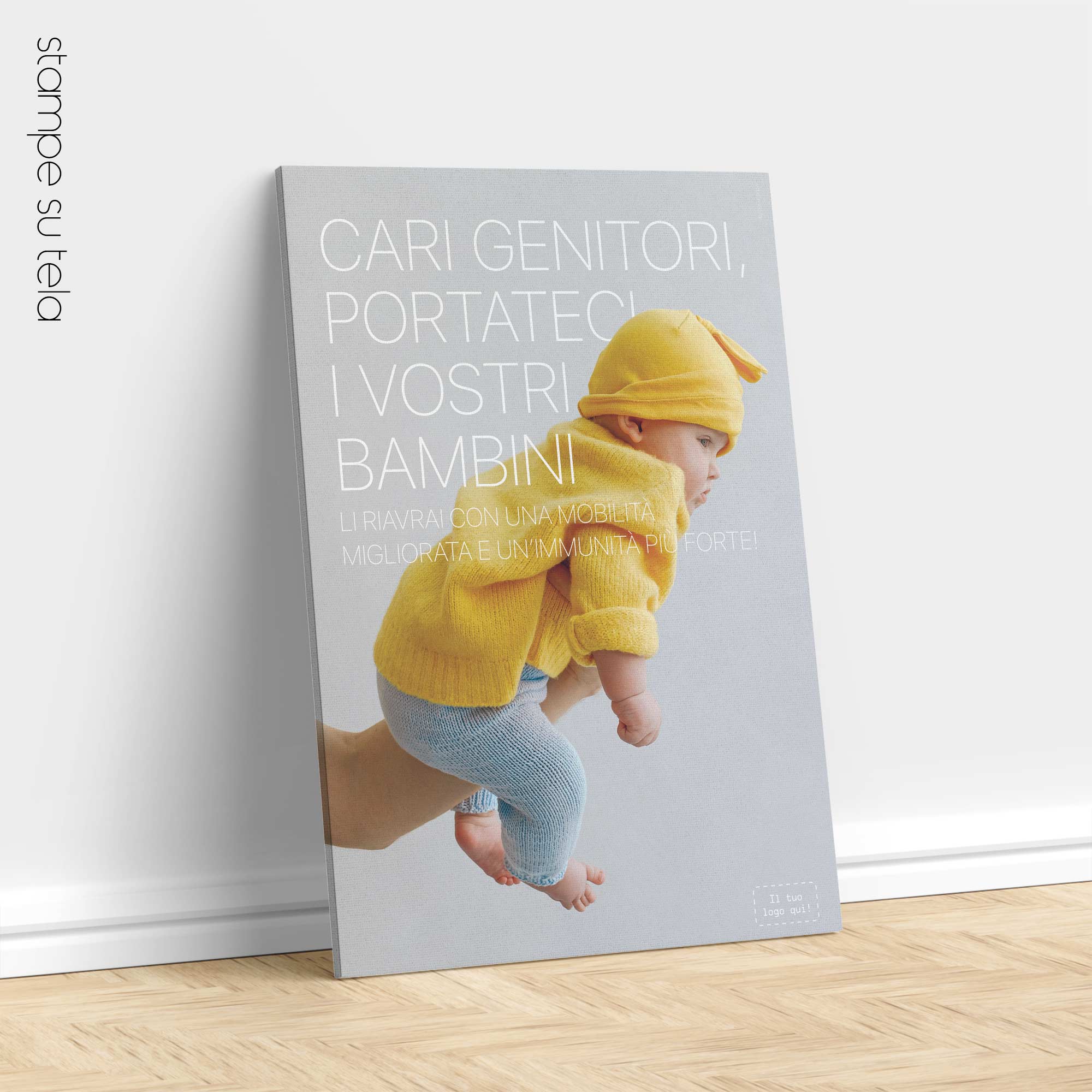 Portaci i bambini. Poster sulle cure preventive da www.educare.design