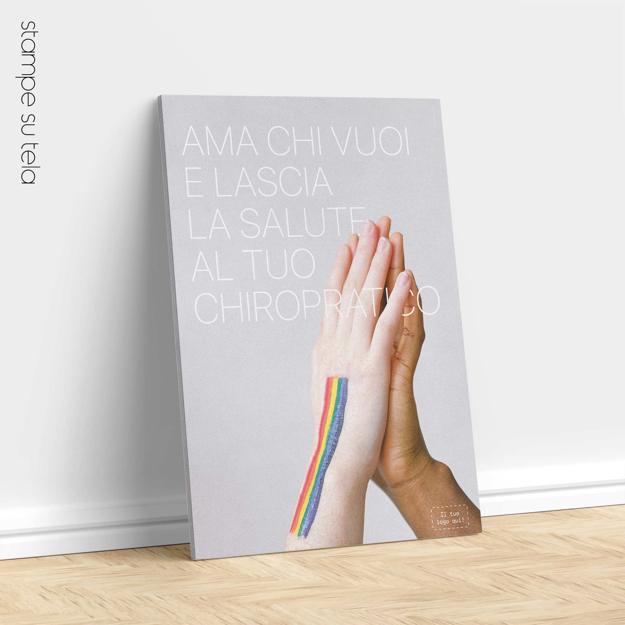 Amore e chiropratica. Poster da www.educare.design