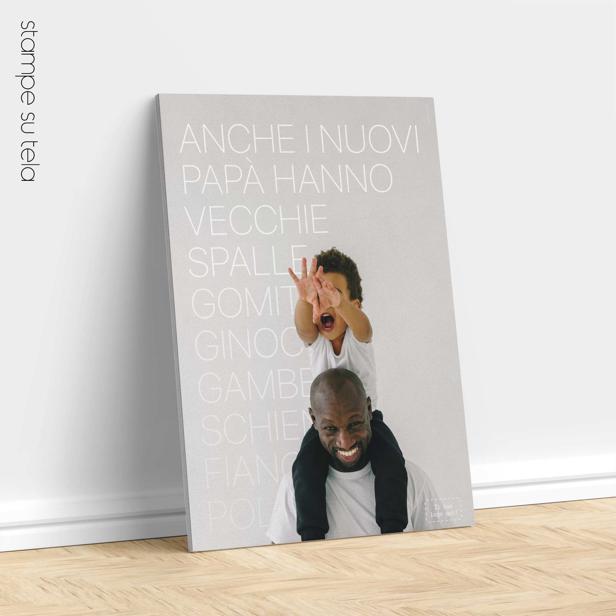 Anche i neo-papà. Poster per una salute migliore da www.educare.design