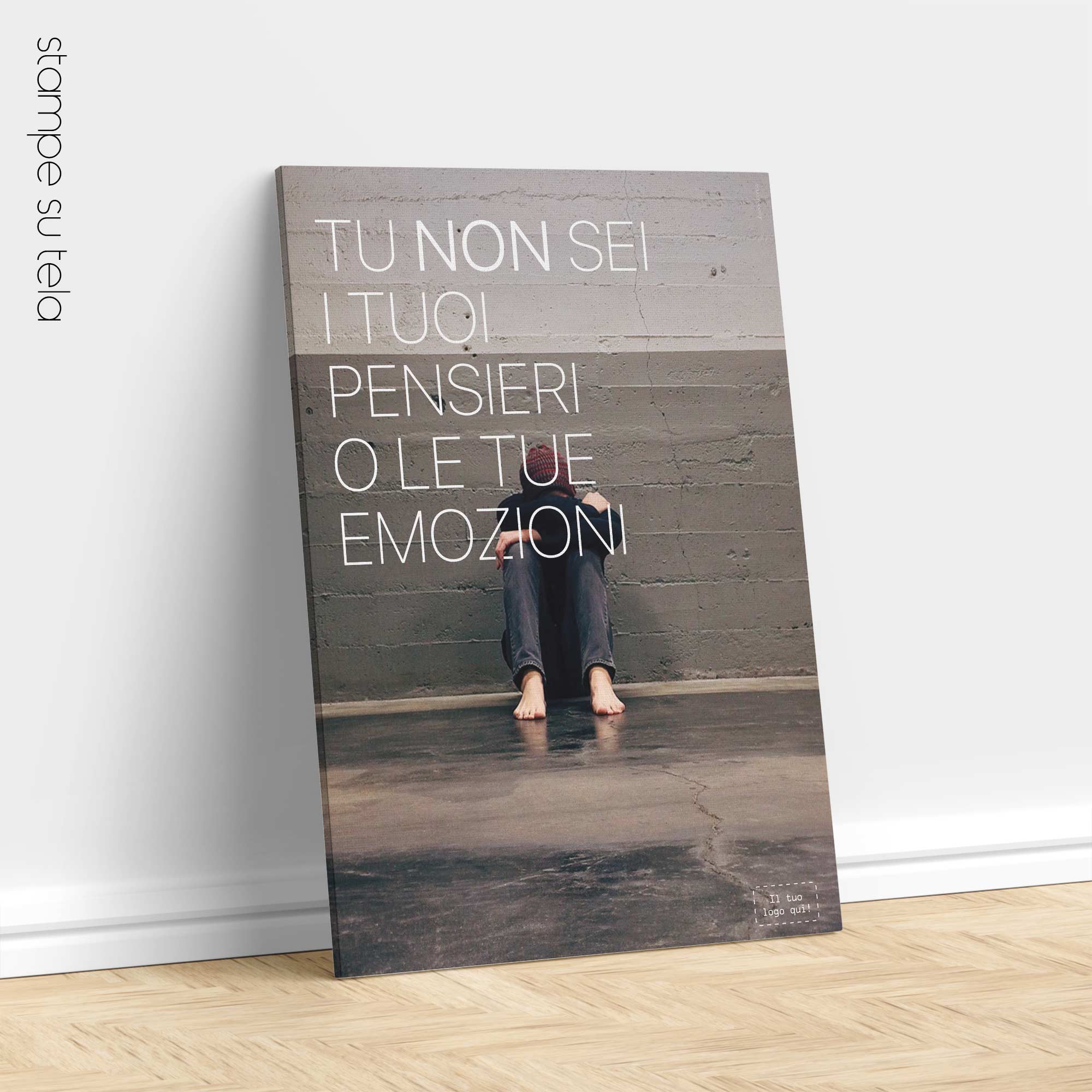 Voi non siete i vostri pensieri o le vostre emozioni. Opere d'arte sulla salute mentale da educare.design