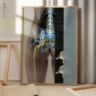 Ischias und Spinalstenose Anatomie-Chart für Praxen und Kliniken Ischias und Spinalstenose Anatomie-Chart für Praxen und Kliniken