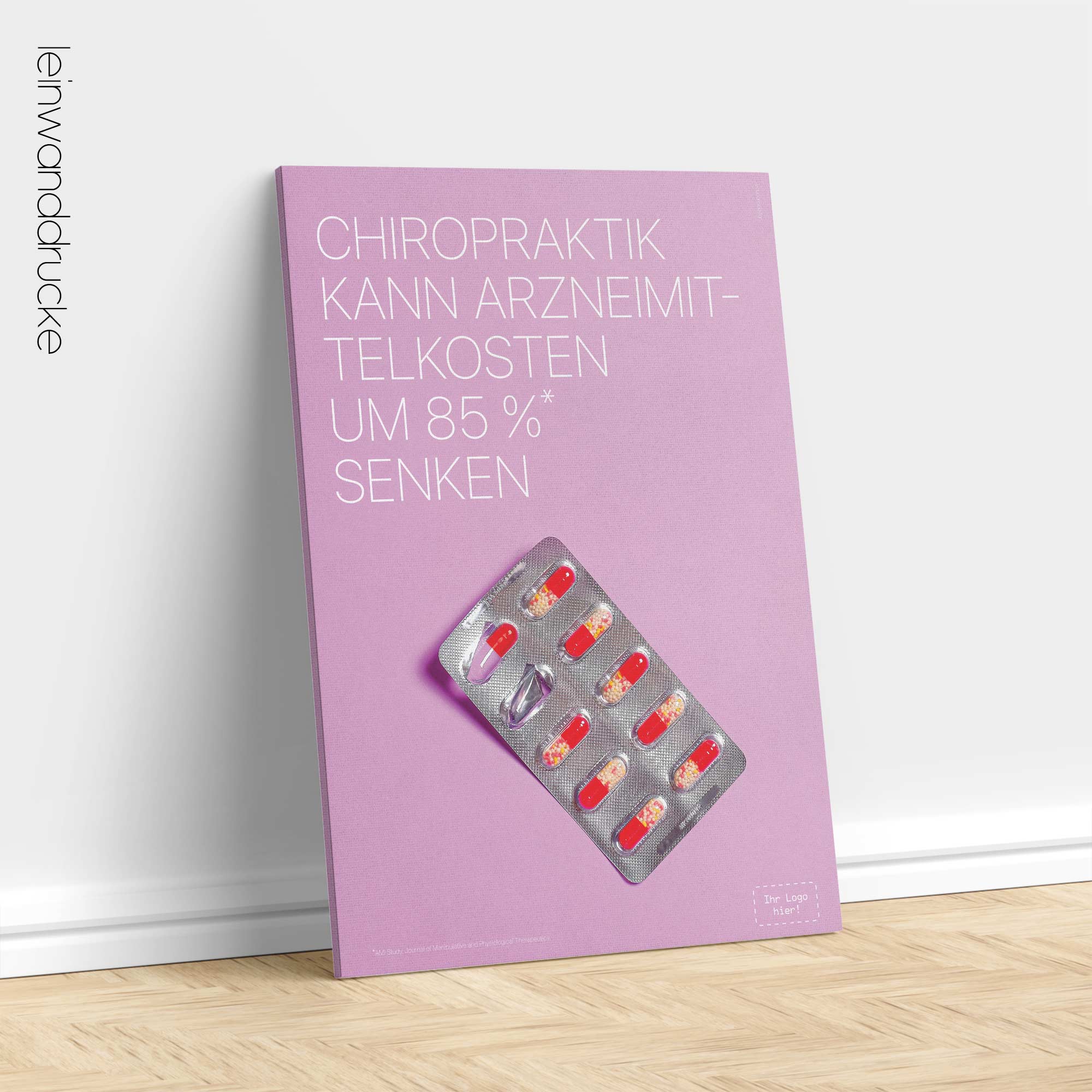 Chiropraktik-Poster von educare.design