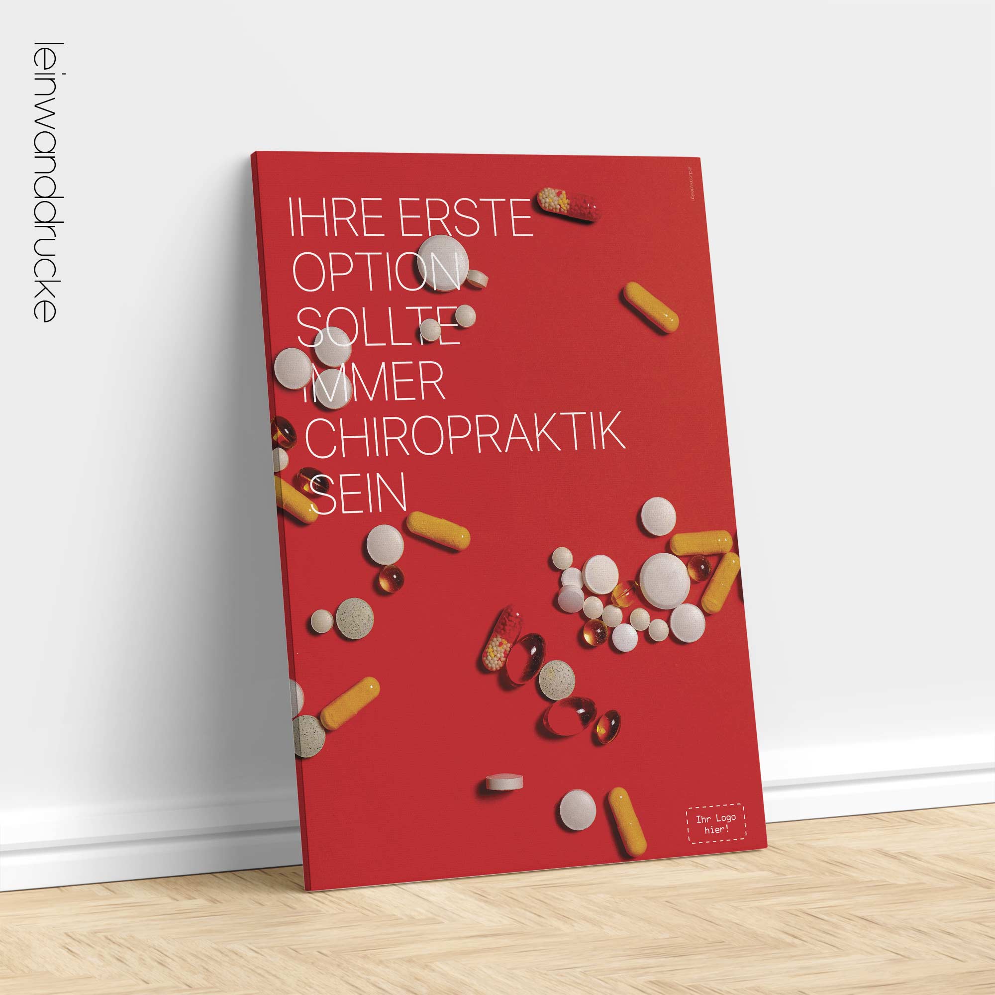Ihre erste Option - chiropraktisches Poster