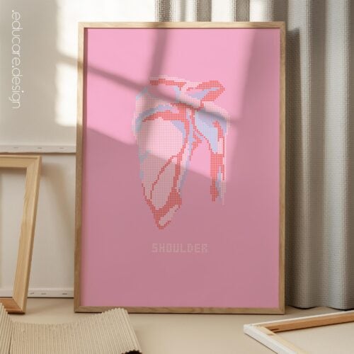 Shoulder Pop Art for medical offices