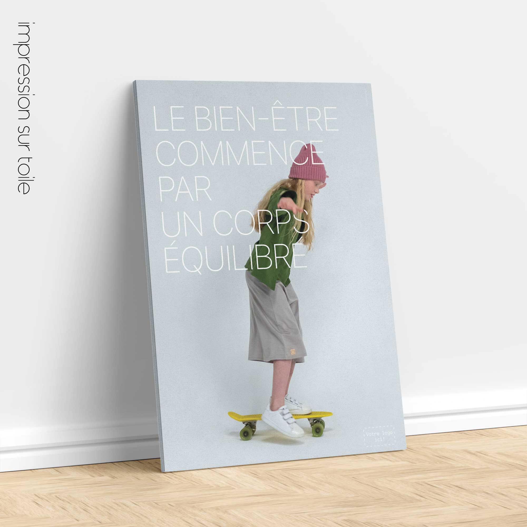 Un corps équilibré - affiche santé de www.educare.design