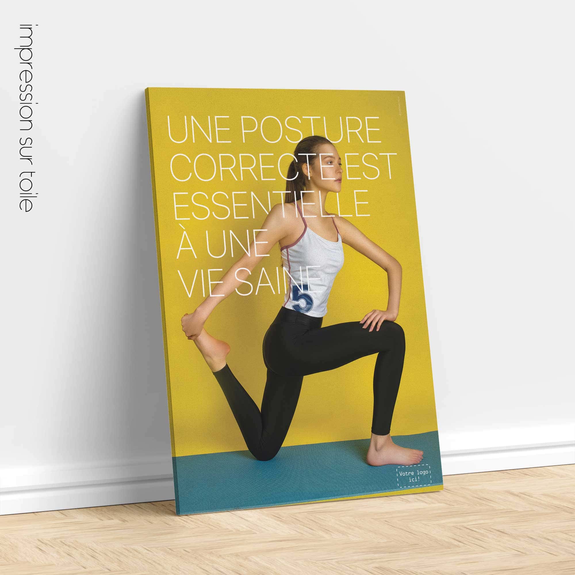 Posture correcte Œuvre d'art