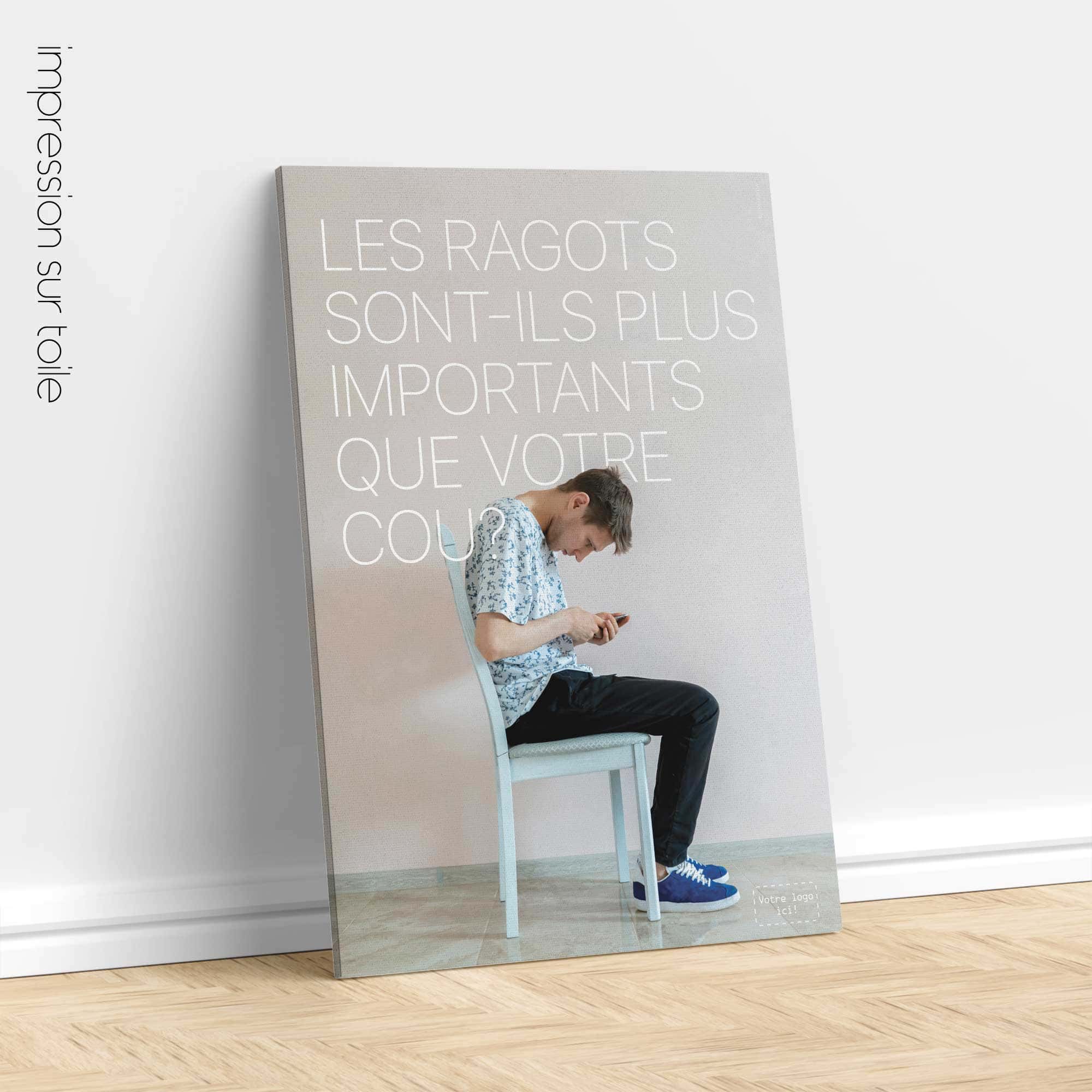 Cou en ligne. Posture artwork from www.educare.design