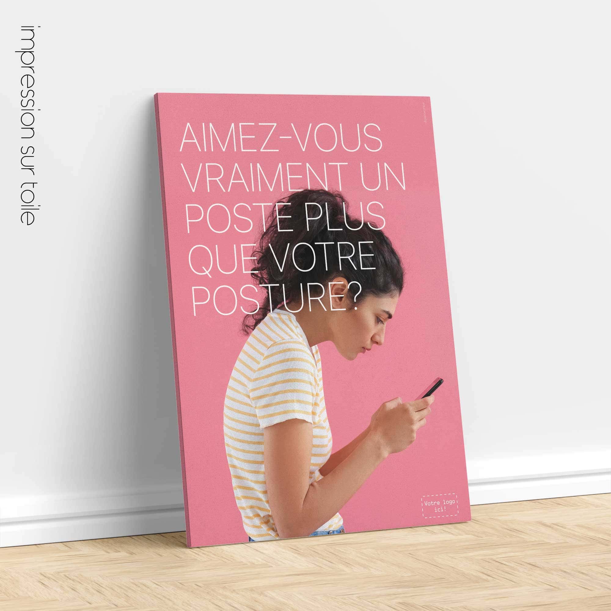 Téléphone de l'œuvre d'art de la posture à partir de www.educare.design